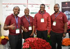 At the stand of the Kenyan Flower Council everybody was given a warm welcome by Duncan Mugambi, Johnstone Mulary, Albert Otieno, and Bernard Nyambega.